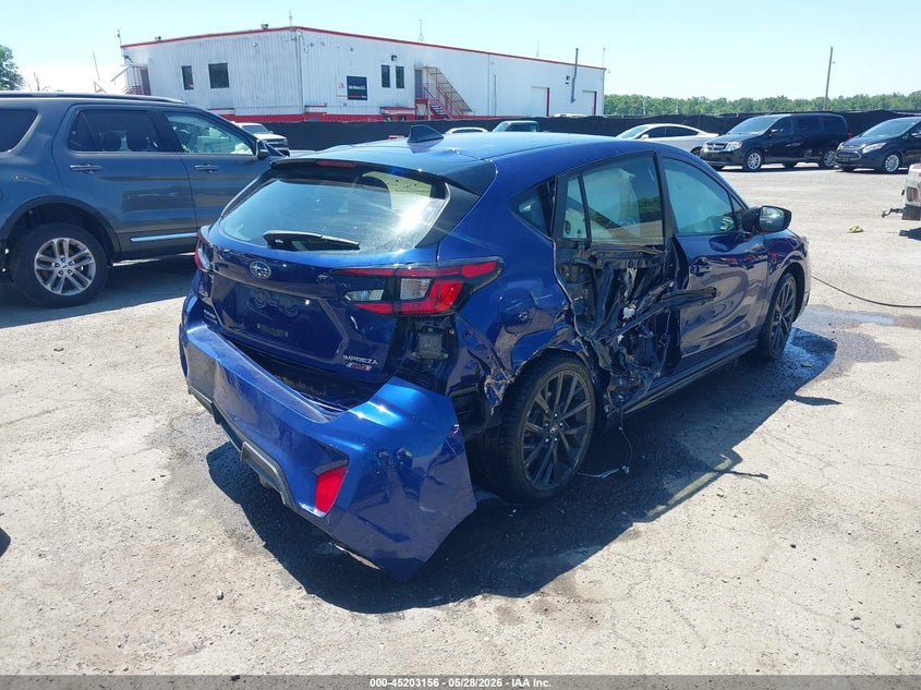 2024 Subaru Impreza VIN JF1GUHJC5R8307713 IAAI salvage auction — RIGHT SIDE, Salvage Title, sold $5,225 on 2026-07-15 (photo 4)