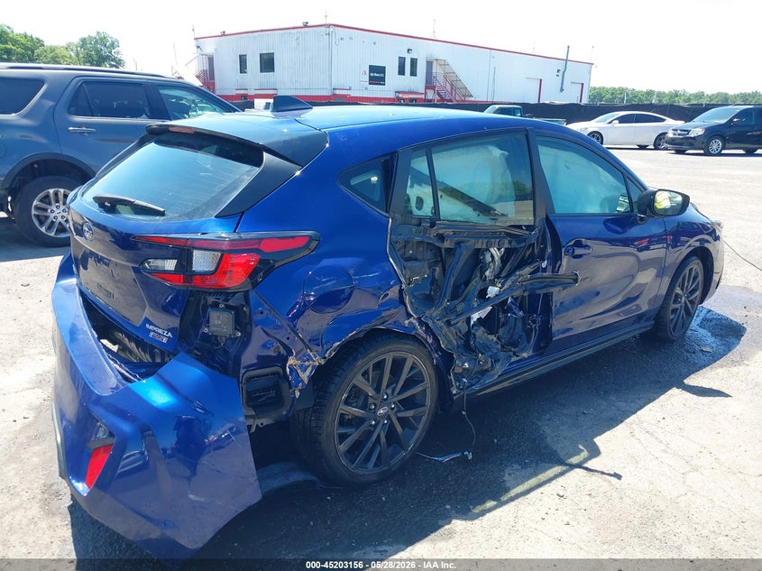 2024 Subaru Impreza VIN JF1GUHJC5R8307713 IAAI salvage auction — RIGHT SIDE, Salvage Title, sold $5,225 on 2026-07-15 (photo 6)