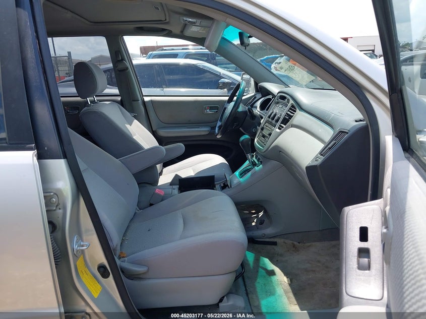 2007 Toyota Highlander VIN JTEDP21AX70139722 IAAI salvage auction — NORMAL WEAR, Original (Texas), sold $1,200 on 2026-07-21 (photo 5)