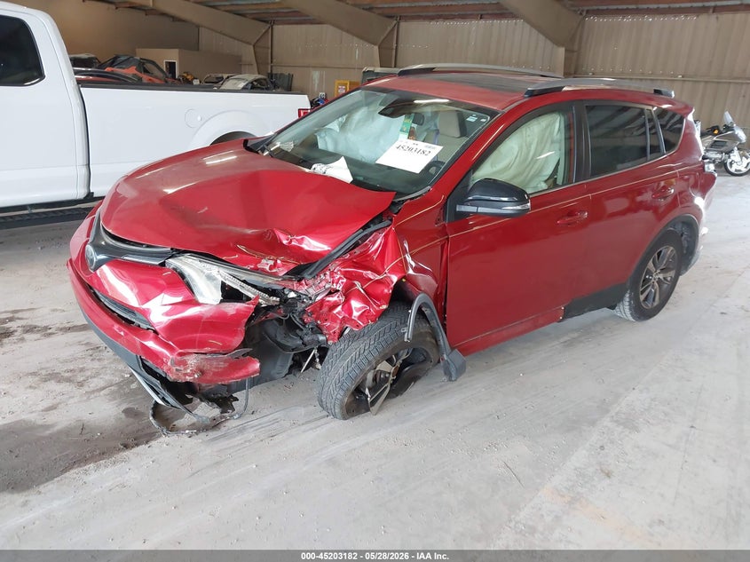 2017 Toyota Rav 4 VIN JTMWFREV3HJ107924 IAAI salvage auction — LEFT FRONT, Salvage Title, sold $2,150 on 2026-07-20 (photo 2)