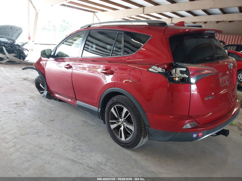 2017 Toyota Rav 4 VIN JTMWFREV3HJ107924 IAAI salvage auction — LEFT FRONT, Salvage Title, sold $2,150 on 2026-07-20 (photo 3)