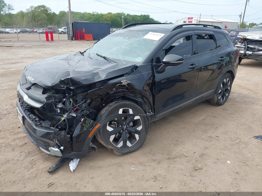 2024 Kia Sportage VIN 5XYK6CDF0RG166999 IAAI salvage auction — FRONT END, Salvage (Indiana), sold $4,550 on 2026-07-28 (photo 2)