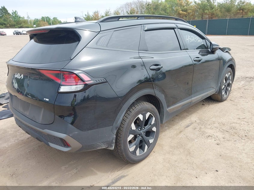2024 Kia Sportage VIN 5XYK6CDF0RG166999 IAAI salvage auction — FRONT END, Salvage (Indiana), sold $4,550 on 2026-07-28 (photo 4)