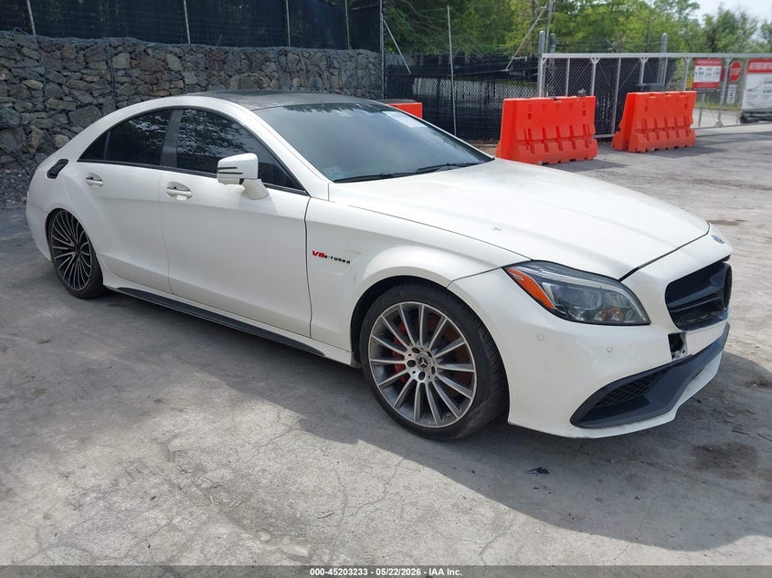 2015 Mercedes-benz Cls-klasse amg VIN WDDLJ7GB7FA136709 IAAI salvage auction — Mechanical, Clear (New Hampshire), sold $3,750 on 2026-06-10 (photo 1)
