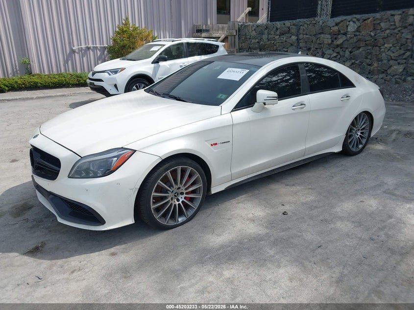 2015 Mercedes-benz Cls-klasse amg VIN WDDLJ7GB7FA136709 IAAI salvage auction — Mechanical, Clear (New Hampshire), sold $3,750 on 2026-06-10 (photo 2)
