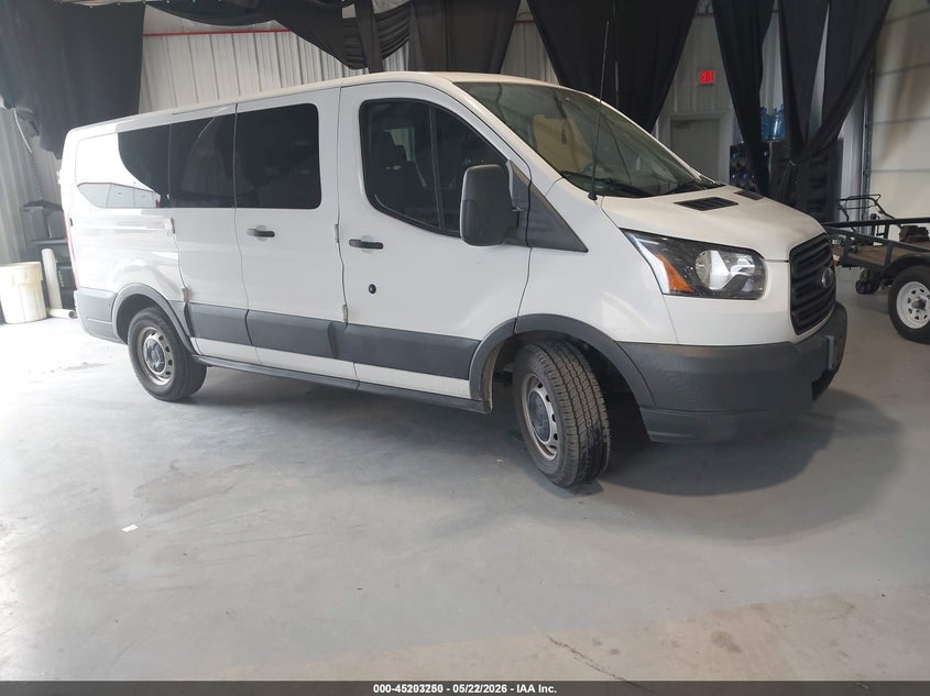 2018 Ford Transit 150 VIN 1FMZK1ZM3JKB42499 IAAI salvage auction — NORMAL WEAR, Sf97 (Texas), sold $18,850 on 2026-07-07 (photo 1)