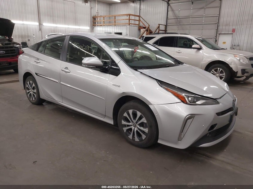 2019 Toyota Prius VIN JTDL9RFU5K3011157 IAAI salvage auction — FRONT END, Salvage (Minnesota), sold $4,250 on 2026-07-28 (photo 1)