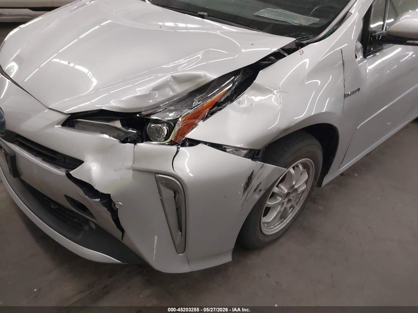 2019 Toyota Prius VIN JTDL9RFU5K3011157 IAAI salvage auction — FRONT END, Salvage (Minnesota), sold $4,250 on 2026-07-28 (photo 6)