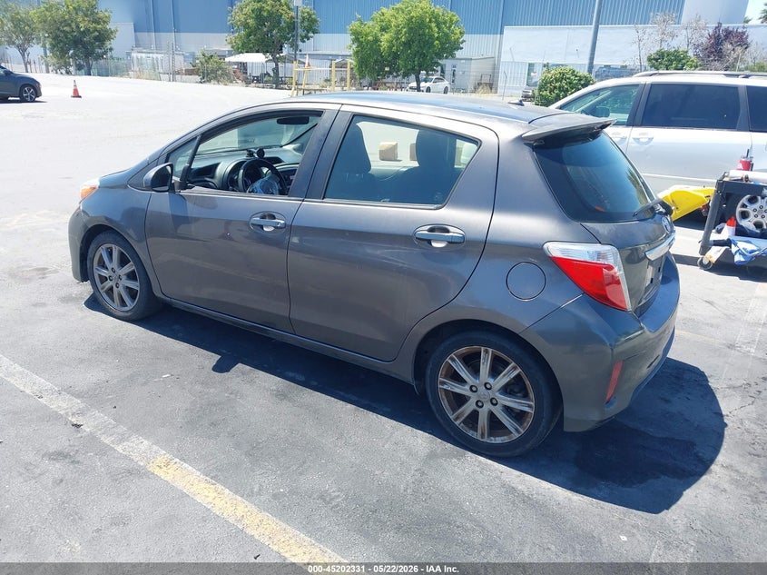 2012 Toyota Yaris VIN JTDKTUD34CD531310 IAAI salvage auction — NORMAL WEAR, Clear - Dealer Only (California), sold $2,400 on 2026-07-06 (photo 3)