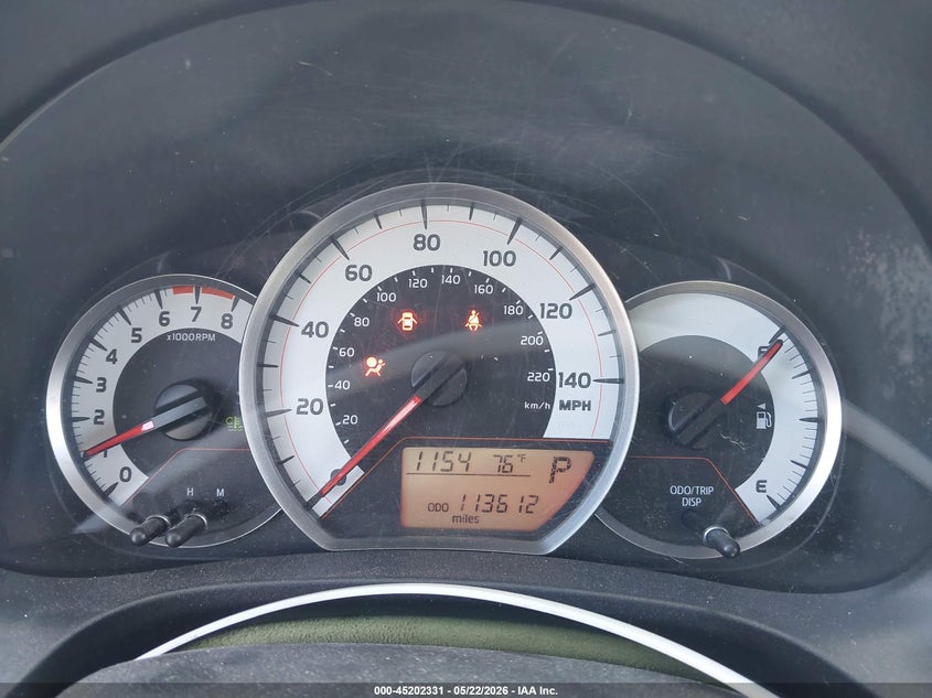 2012 Toyota Yaris VIN JTDKTUD34CD531310 IAAI salvage auction — NORMAL WEAR, Clear - Dealer Only (California), sold $2,400 on 2026-07-06 (photo 7)