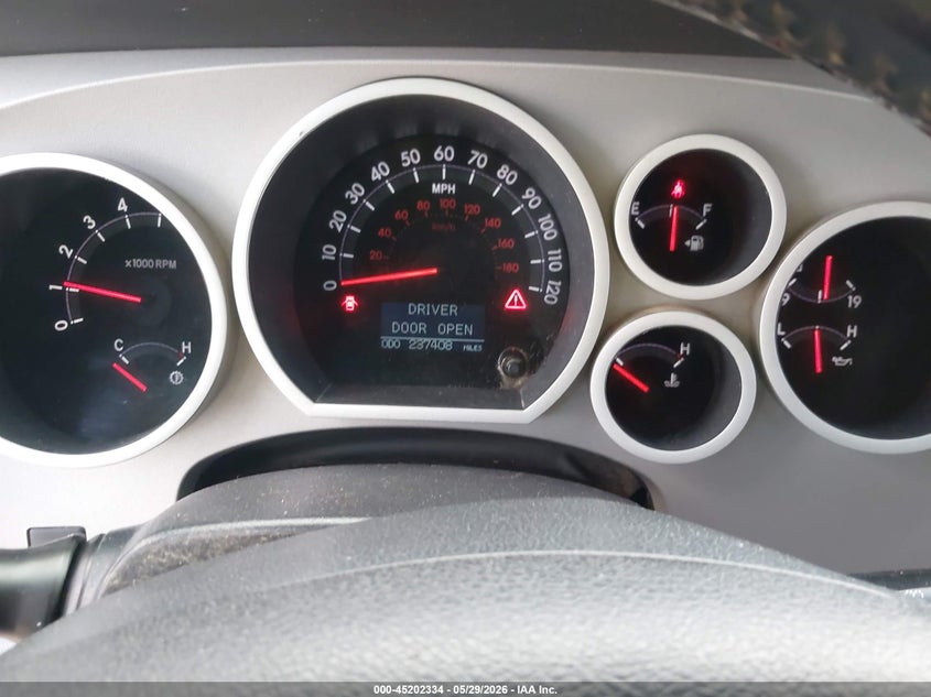 2007 Toyota Tundra VIN 5TFRV58137X021817 IAAI salvage auction — HAIL, Original (Texas), sold $4,550 on 2026-07-13 (photo 7)