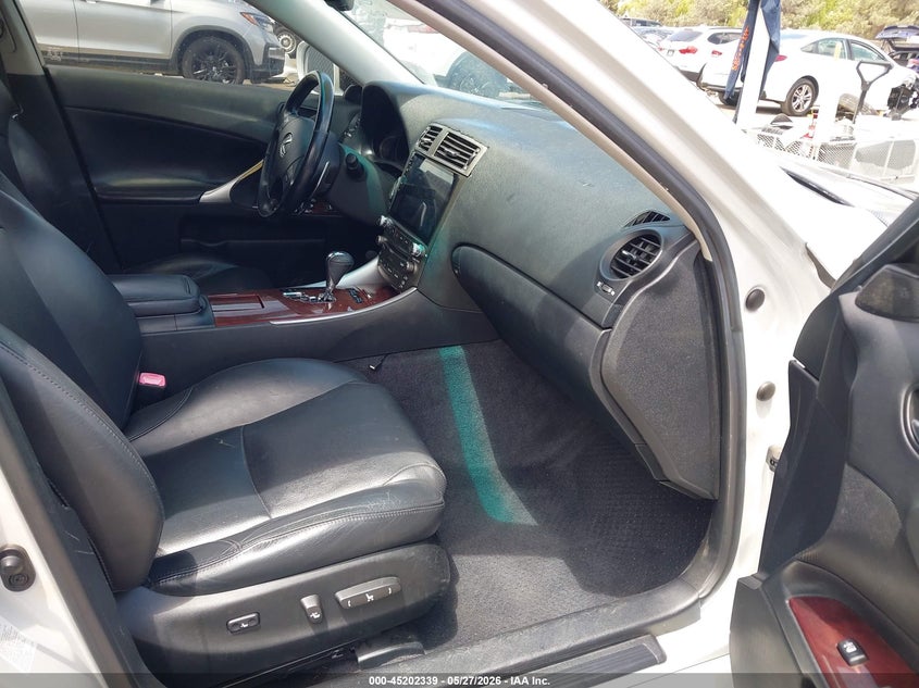 2008 Lexus Is 250 VIN JTHCK262682027181 IAAI salvage auction — REAR END, Salvage (California), sold $1,800 on 2026-07-20 (photo 5)