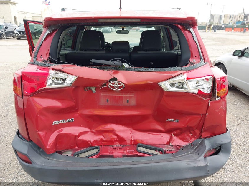 2015 Toyota Rav 4 VIN JTMWFREVXFJ038565 IAAI salvage auction — REAR END, Original (Texas), sold $5,250 on 2026-07-13 (photo 6)