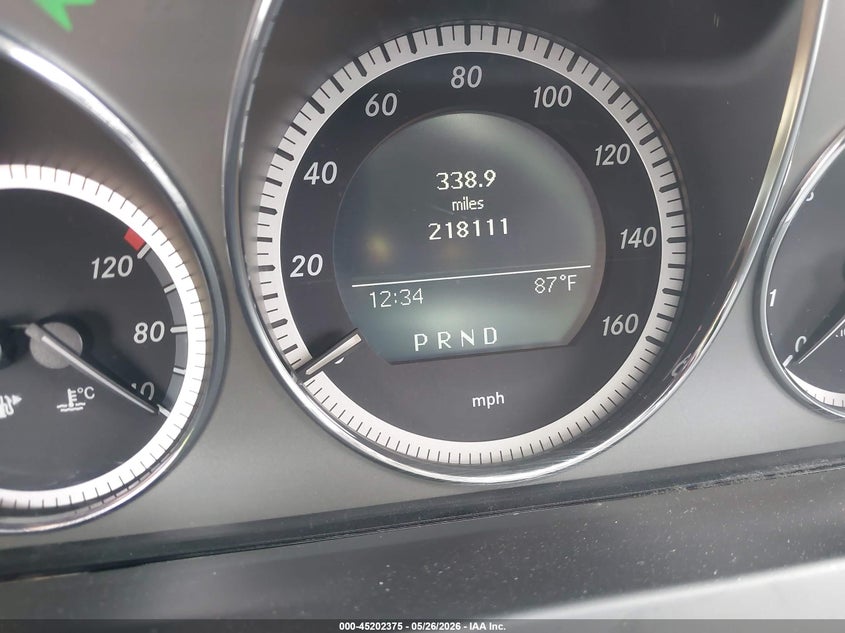 2011 Mercedes-benz C class VIN WDDGF5EB1BR158498 IAAI salvage auction — LEFT FRONT, Original (Texas), sold $400 on 2026-08-04 (photo 7)