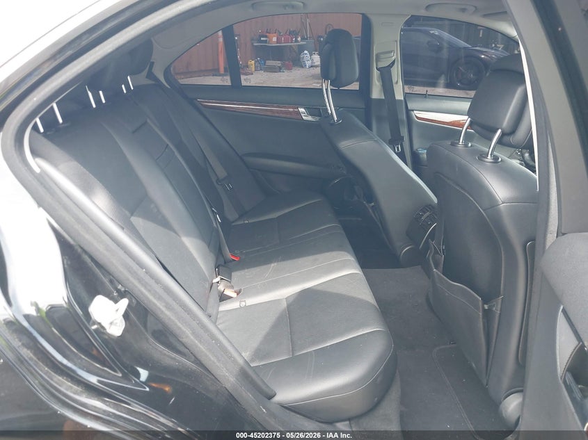 2011 Mercedes-benz C class VIN WDDGF5EB1BR158498 IAAI salvage auction — LEFT FRONT, Original (Texas), sold $400 on 2026-08-04 (photo 8)