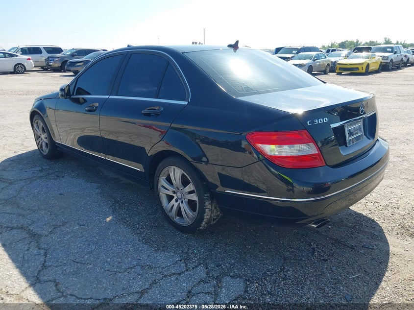 2011 Mercedes-benz C class VIN WDDGF5EB1BR158498 IAAI salvage auction — LEFT FRONT, Original (Texas), sold $400 on 2026-08-04 (photo 3)