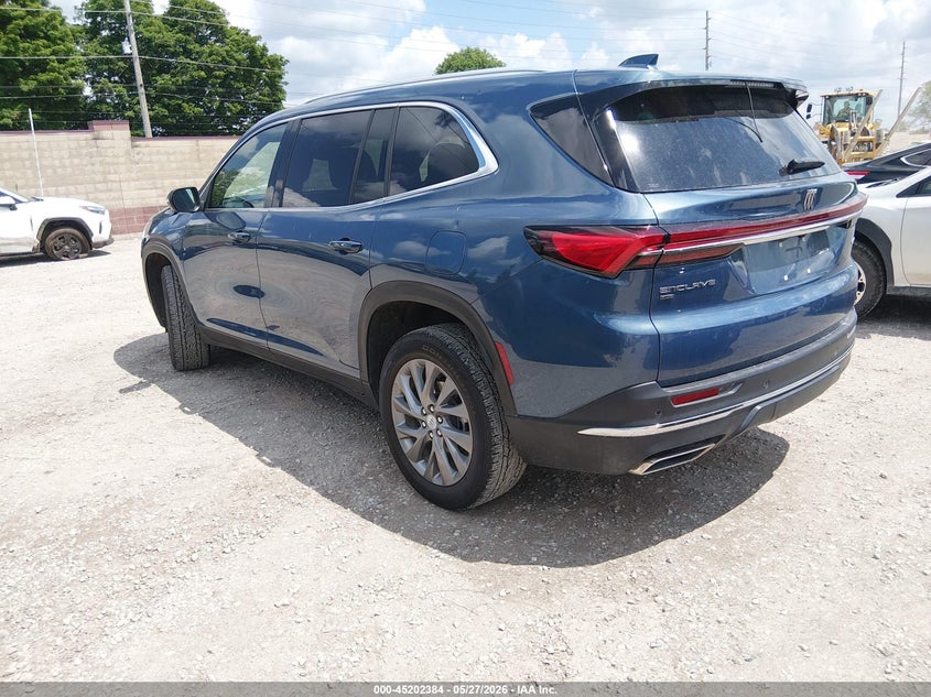 2025 Buick Enclave VIN 5GAEVARSXSJ284818 IAAI salvage auction — HAIL, Salvage Title, sold $18,550 on 2026-07-27 (photo 3)