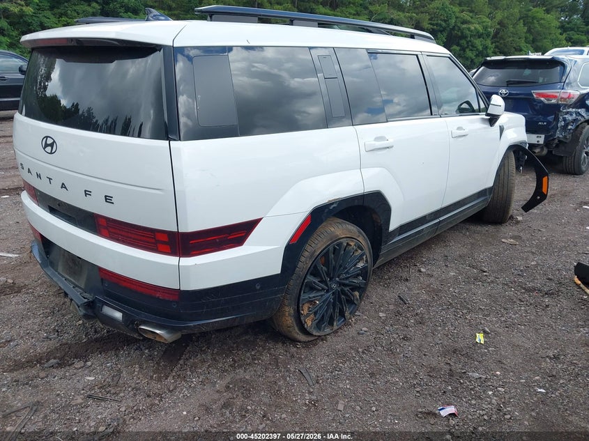 2025 Hyundai Santa fe VIN 5NMP54GLXSH110449 IAAI salvage auction — FRONT END, Clear (Colorado), sold $10,225 on 2026-07-29 (photo 4)