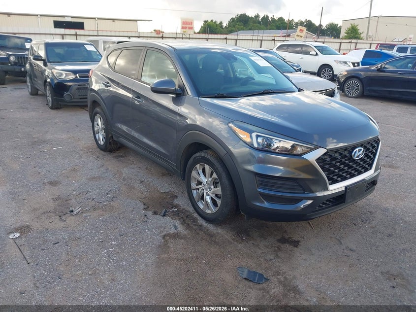 2021 Hyundai Tucson VIN KM8J23A40MU366066 IAAI salvage auction — LEFT REAR, Original (Texas), sold $6,950 on 2026-07-15 (photo 1)