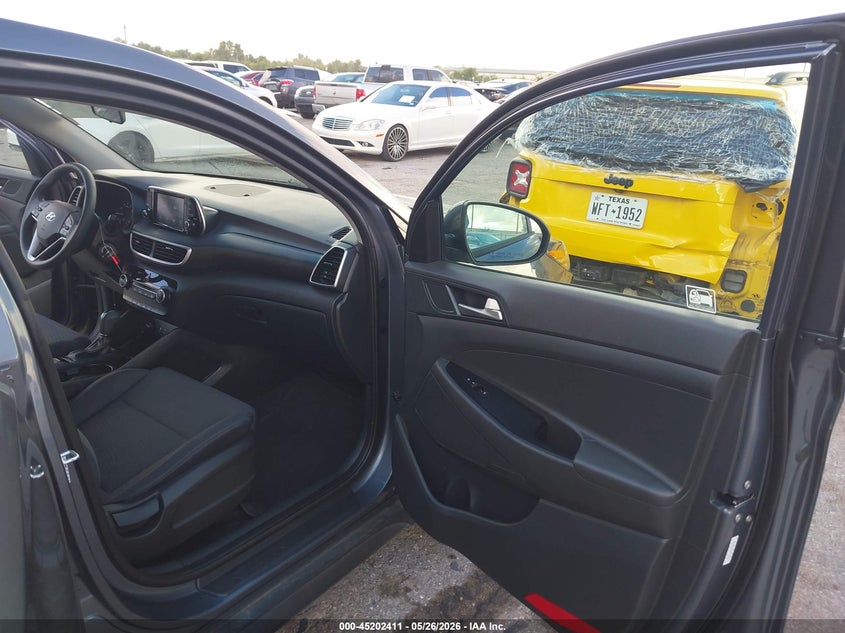 2021 Hyundai Tucson VIN KM8J23A40MU366066 IAAI salvage auction — LEFT REAR, Original (Texas), sold $6,950 on 2026-07-15 (photo 5)