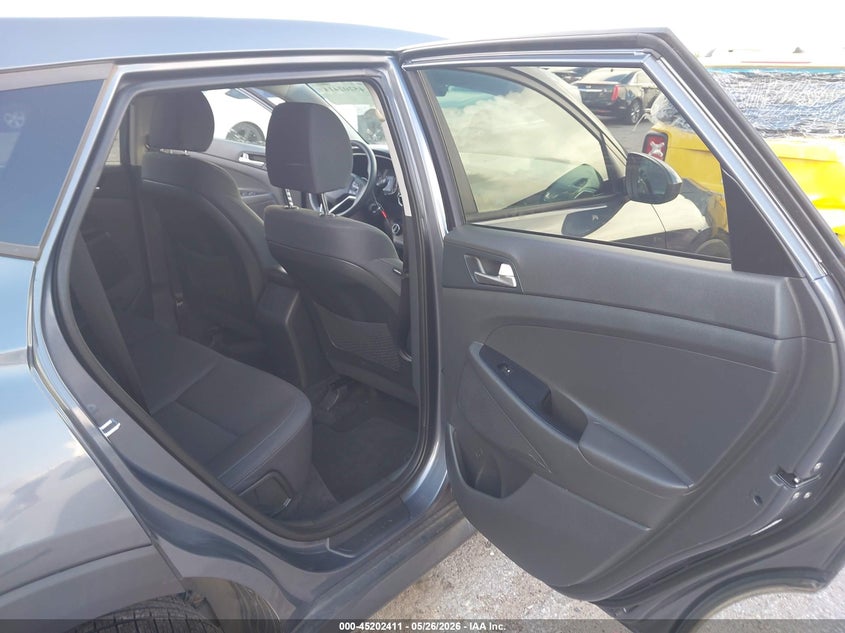2021 Hyundai Tucson VIN KM8J23A40MU366066 IAAI salvage auction — LEFT REAR, Original (Texas), sold $6,950 on 2026-07-15 (photo 8)