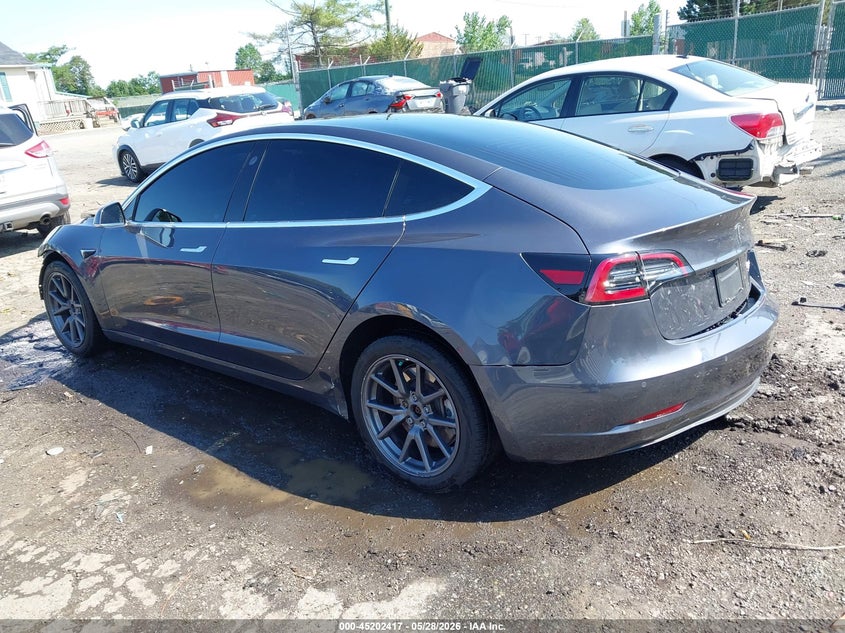 2019 Tesla Model 3 VIN 5YJ3E1EB8KF477326 IAAI salvage auction — FRONT END, Salvage Title, sold $4,300 on 2026-07-13 (photo 3)