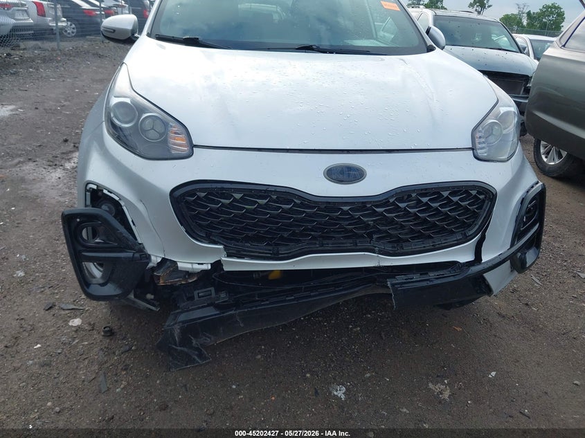 2022 Kia Sportage VIN KNDP6CAC7N7961717 IAAI salvage auction — FRONT END, Salvage Title, sold $4,700 on 2026-07-09 (photo 6)