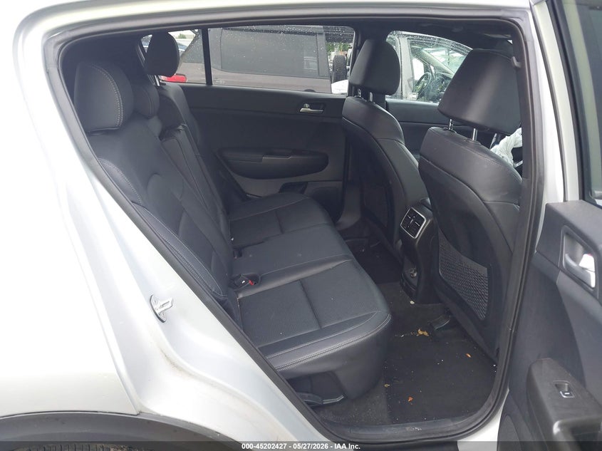 2022 Kia Sportage VIN KNDP6CAC7N7961717 IAAI salvage auction — FRONT END, Salvage Title, sold $4,700 on 2026-07-09 (photo 8)