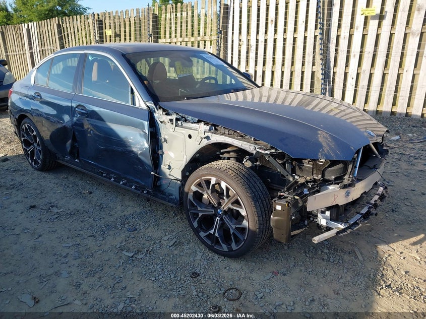 2025 BMW 3er VIN 3MW89CW00S8F00229 — IAAI salvage auction photo