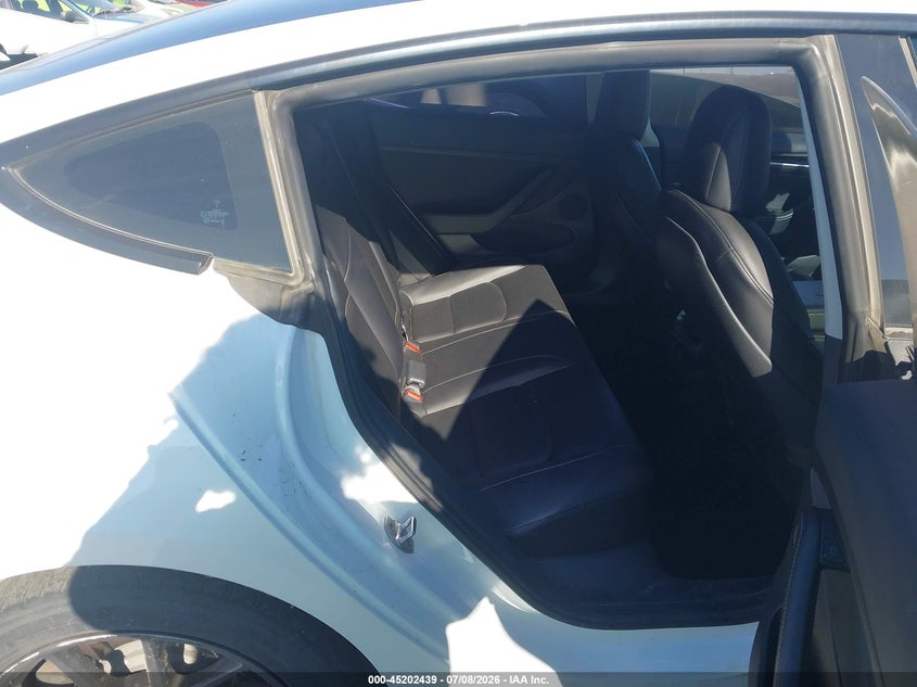 2021 Tesla Model 3 VIN 5YJ3E1EA1MF002756 IAAI salvage auction — REAR END, Clear (California), sold $4,700 on 2026-07-30 (photo 8)