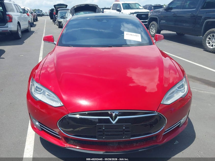 2016 Tesla Model s VIN 5YJSA1E48GF123659 IAAI salvage auction — NORMAL WEAR, Salvage Title, sold $2,850 on 2026-07-22 (photo 6)