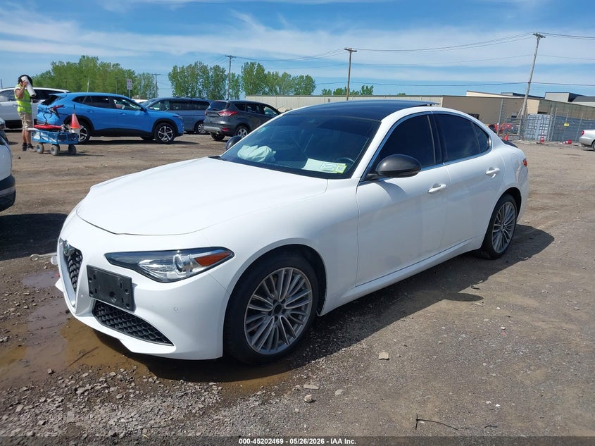 2020 Alfa romeo Giulia VIN ZARFANBN6L7638767 IAAI salvage auction — FRONT END, Salvage Title, sold $4,125 on 2026-07-08 (photo 2)