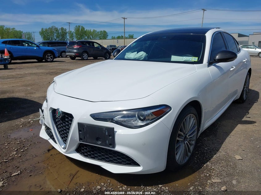2020 Alfa romeo Giulia VIN ZARFANBN6L7638767 IAAI salvage auction — FRONT END, Salvage Title, sold $4,125 on 2026-07-08 (photo 6)