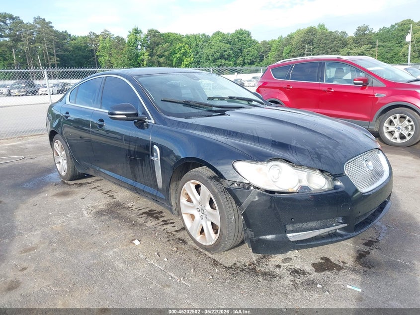 2010 Jaguar Xf VIN SAJWA0FA0AHR62388 IAAI salvage auction — NORMAL WEAR, Repossession Paperwork (Georgia), sold $300 on 2026-07-15 (photo 1)