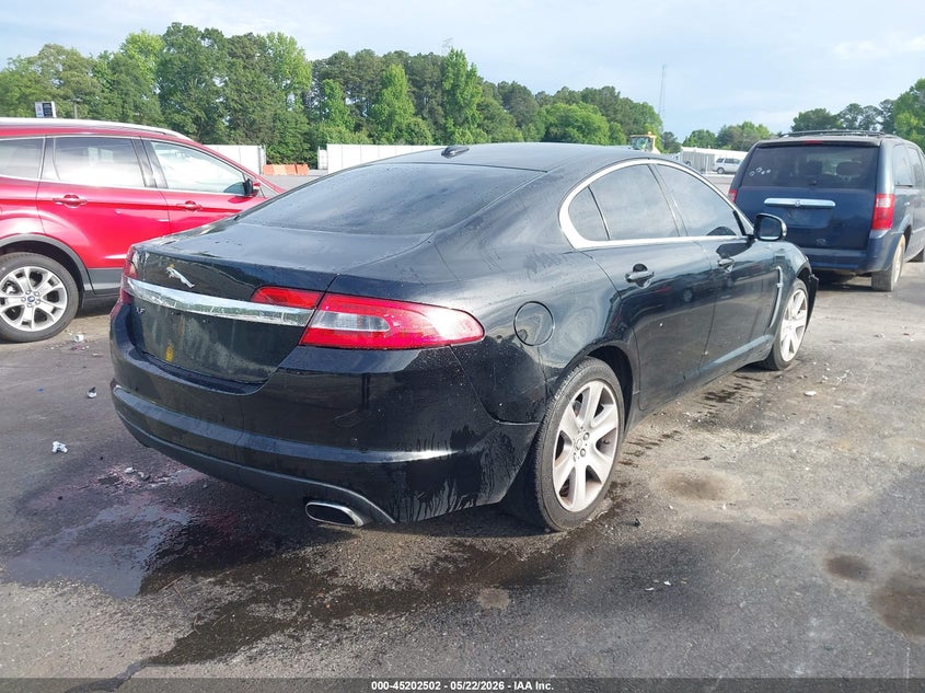2010 Jaguar Xf VIN SAJWA0FA0AHR62388 IAAI salvage auction — NORMAL WEAR, Repossession Paperwork (Georgia), sold $300 on 2026-07-15 (photo 4)