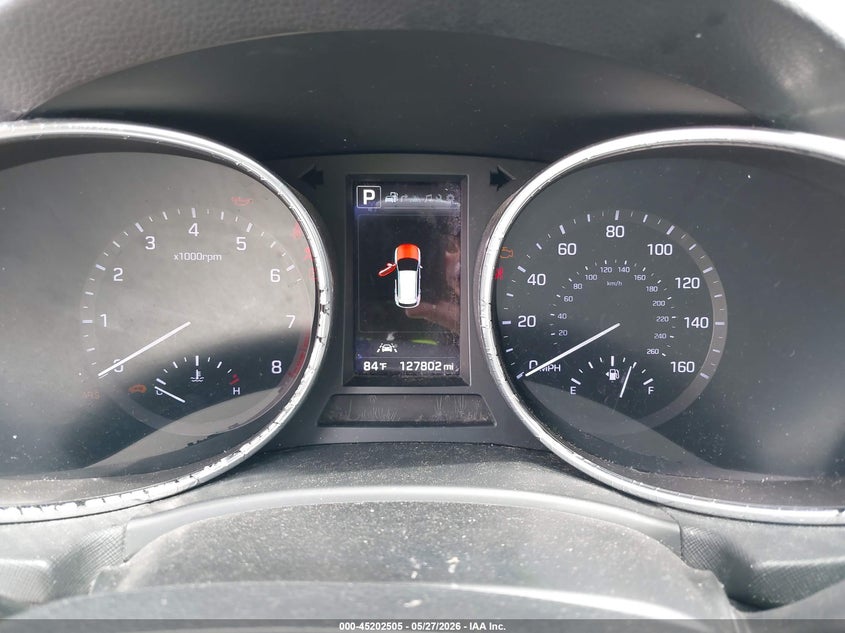 2018 Hyundai Santa fe VIN 5XYZW4LA2JG517751 IAAI salvage auction — RIGHT FRONT, Salvage Title, sold $3,350 on 2026-07-07 (photo 7)