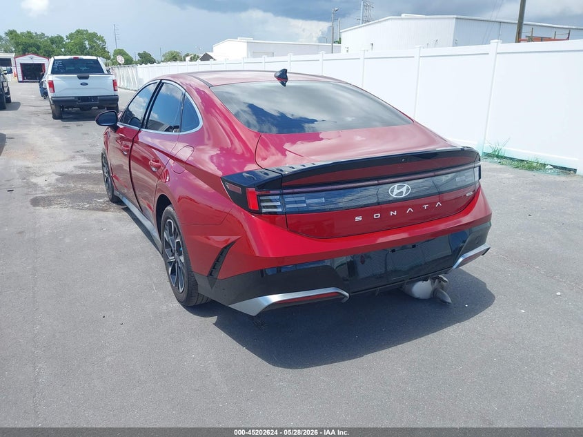 2024 Hyundai Sonata VIN KMHL64JA8RA370819 IAAI salvage auction — FRONT END, Salvage Title, sold $4,075 on 2026-07-13 (photo 3)