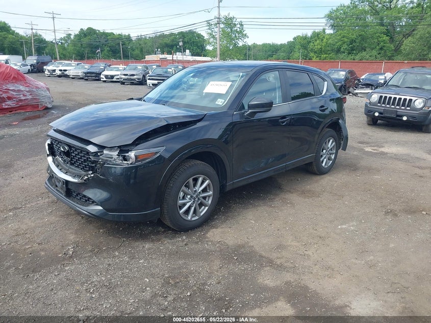 2025 Mazda Cx-5 VIN JM3KFBBL1S0754612 IAAI salvage auction — FRONT & REAR, Salvage (Idaho), sold $6,950 on 2026-07-19 (photo 2)