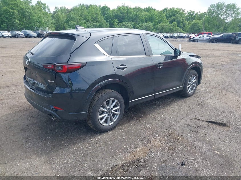 2025 Mazda Cx-5 VIN JM3KFBBL1S0754612 IAAI salvage auction — FRONT & REAR, Salvage (Idaho), sold $6,950 on 2026-07-19 (photo 4)