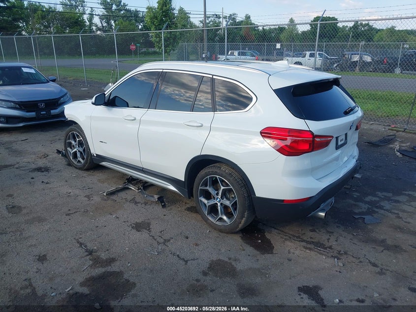 2018 BMW X1 VIN WBXHT3C31J5K22202 IAAI salvage auction — FRONT & REAR, Salvage Title, sold $3,850 on 2026-07-07 (photo 3)