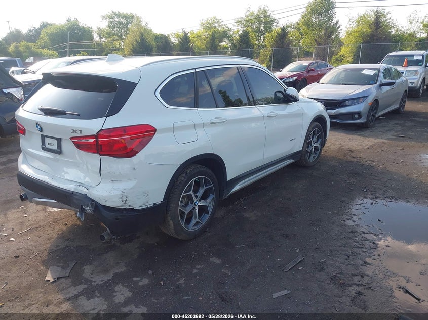2018 BMW X1 VIN WBXHT3C31J5K22202 IAAI salvage auction — FRONT & REAR, Salvage Title, sold $3,850 on 2026-07-07 (photo 4)