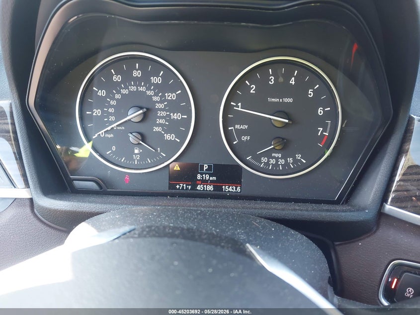 2018 BMW X1 VIN WBXHT3C31J5K22202 IAAI salvage auction — FRONT & REAR, Salvage Title, sold $3,850 on 2026-07-07 (photo 7)