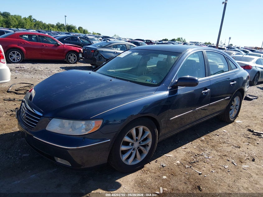 2006 Hyundai Azera VIN KMHFC46FX6A107382 IAAI salvage auction — RIGHT FRONT, Salvage (Pennsylvania), sold $550 on 2026-07-22 (photo 2)