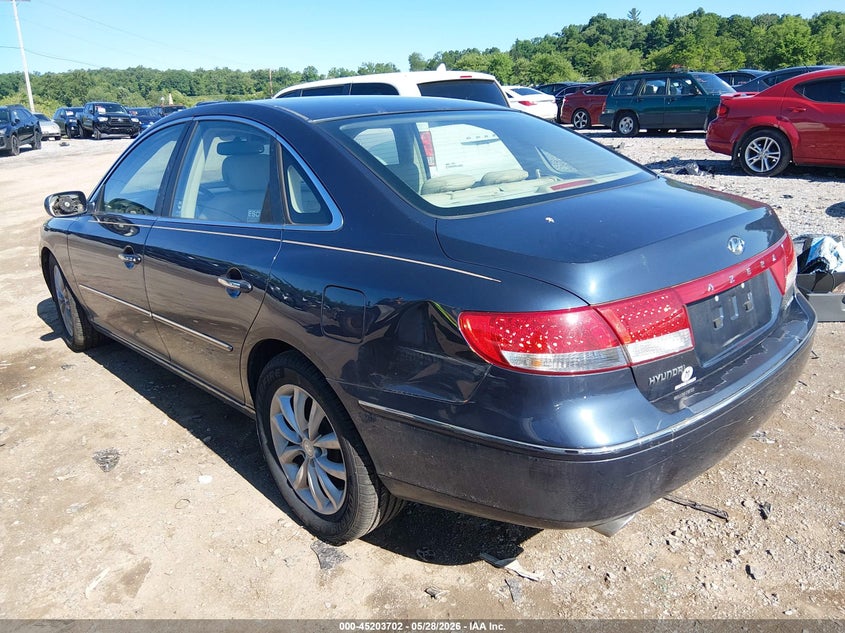2006 Hyundai Azera VIN KMHFC46FX6A107382 IAAI salvage auction — RIGHT FRONT, Salvage (Pennsylvania), sold $550 on 2026-07-22 (photo 3)