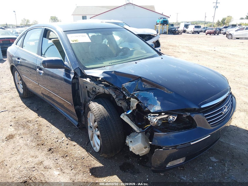 2006 Hyundai Azera VIN KMHFC46FX6A107382 IAAI salvage auction — RIGHT FRONT, Salvage (Pennsylvania), sold $550 on 2026-07-22 (photo 6)