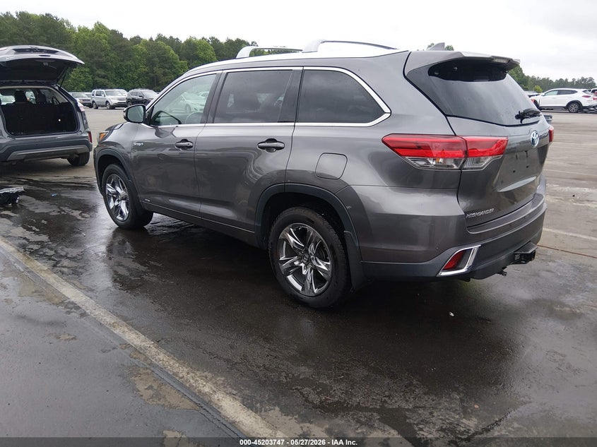 2018 Toyota Highlander VIN 5TDDGRFH9JS047458 IAAI salvage auction — FRONT END, Salvage (Illinois), sold $8,600 on 2026-07-15 (photo 3)