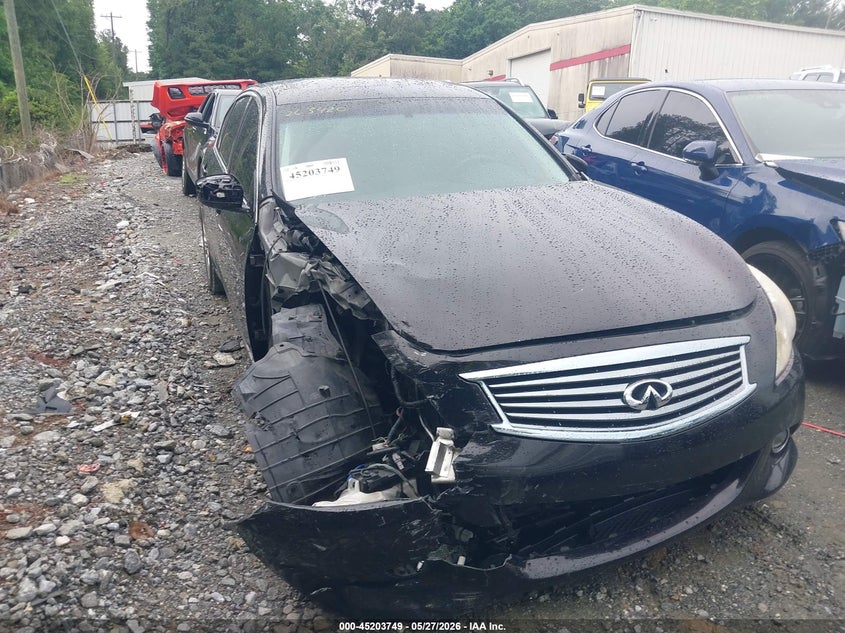 2012 Infiniti G VIN JN1CV6AP6CM624270 IAAI salvage auction — RIGHT SIDE, Salvage (Georgia), sold $350 on 2026-07-21 (photo 1)