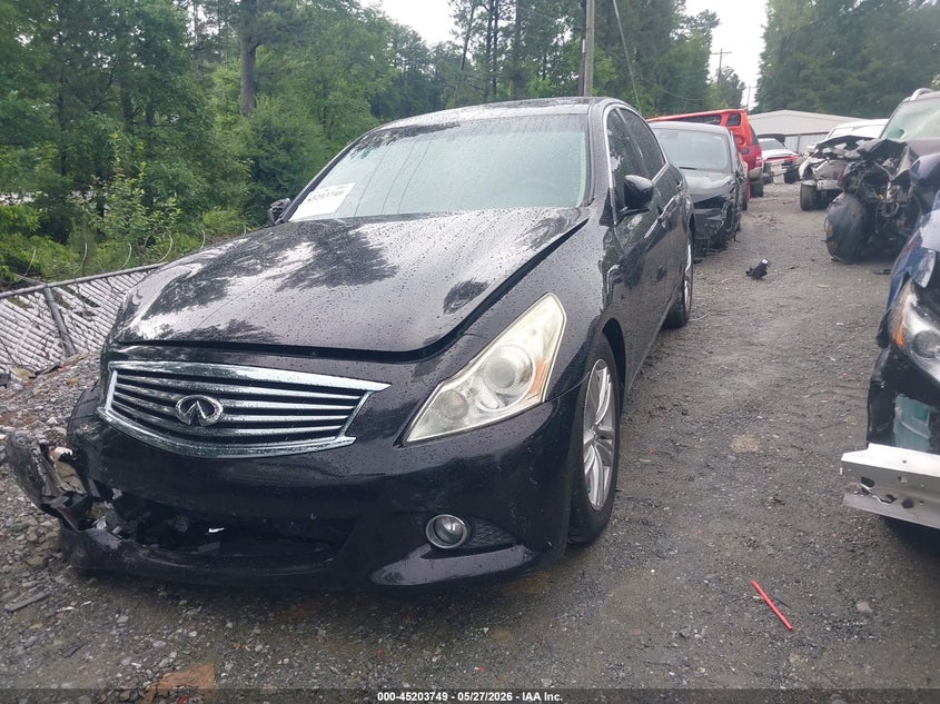 2012 Infiniti G VIN JN1CV6AP6CM624270 IAAI salvage auction — RIGHT SIDE, Salvage (Georgia), sold $350 on 2026-07-21 (photo 2)
