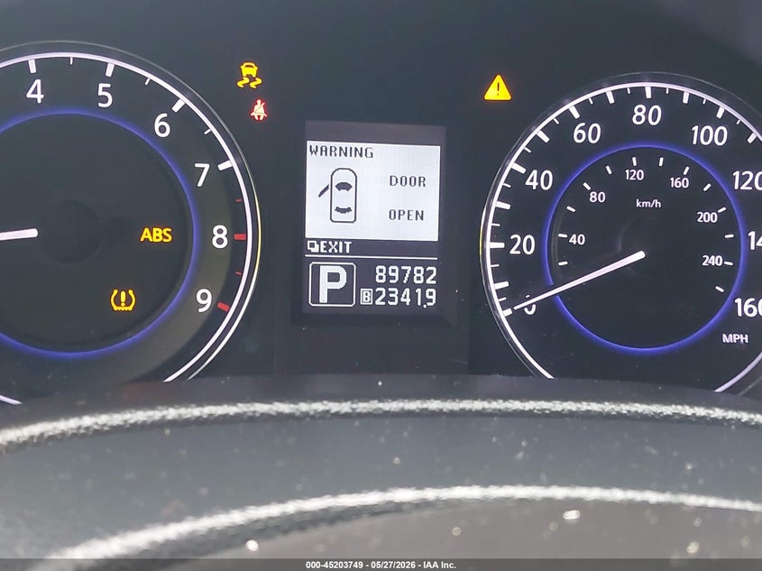 2012 Infiniti G VIN JN1CV6AP6CM624270 IAAI salvage auction — RIGHT SIDE, Salvage (Georgia), sold $350 on 2026-07-21 (photo 7)