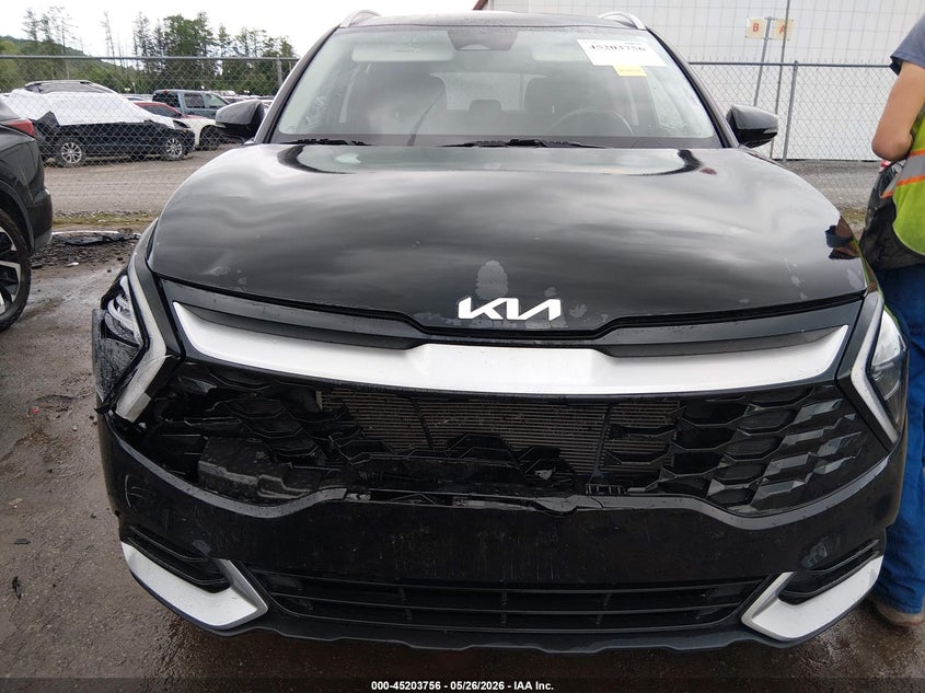 2023 Kia Sportage VIN 5XYK3CAF8PG078972 IAAI salvage auction — FRONT END, Salvage (West Virginia), sold $10,000 on 2026-07-18 (photo 6)